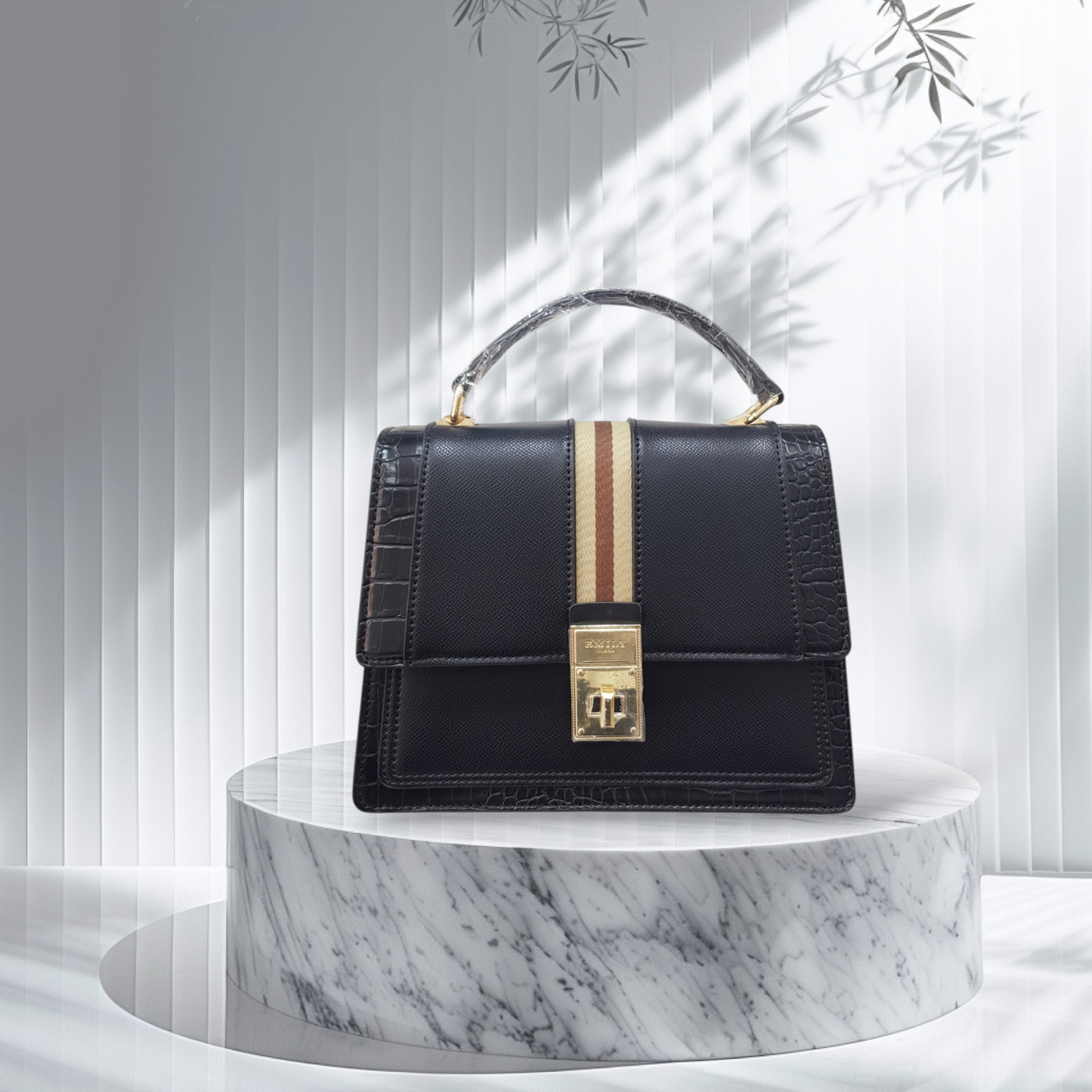 Emily London Snake Satchel