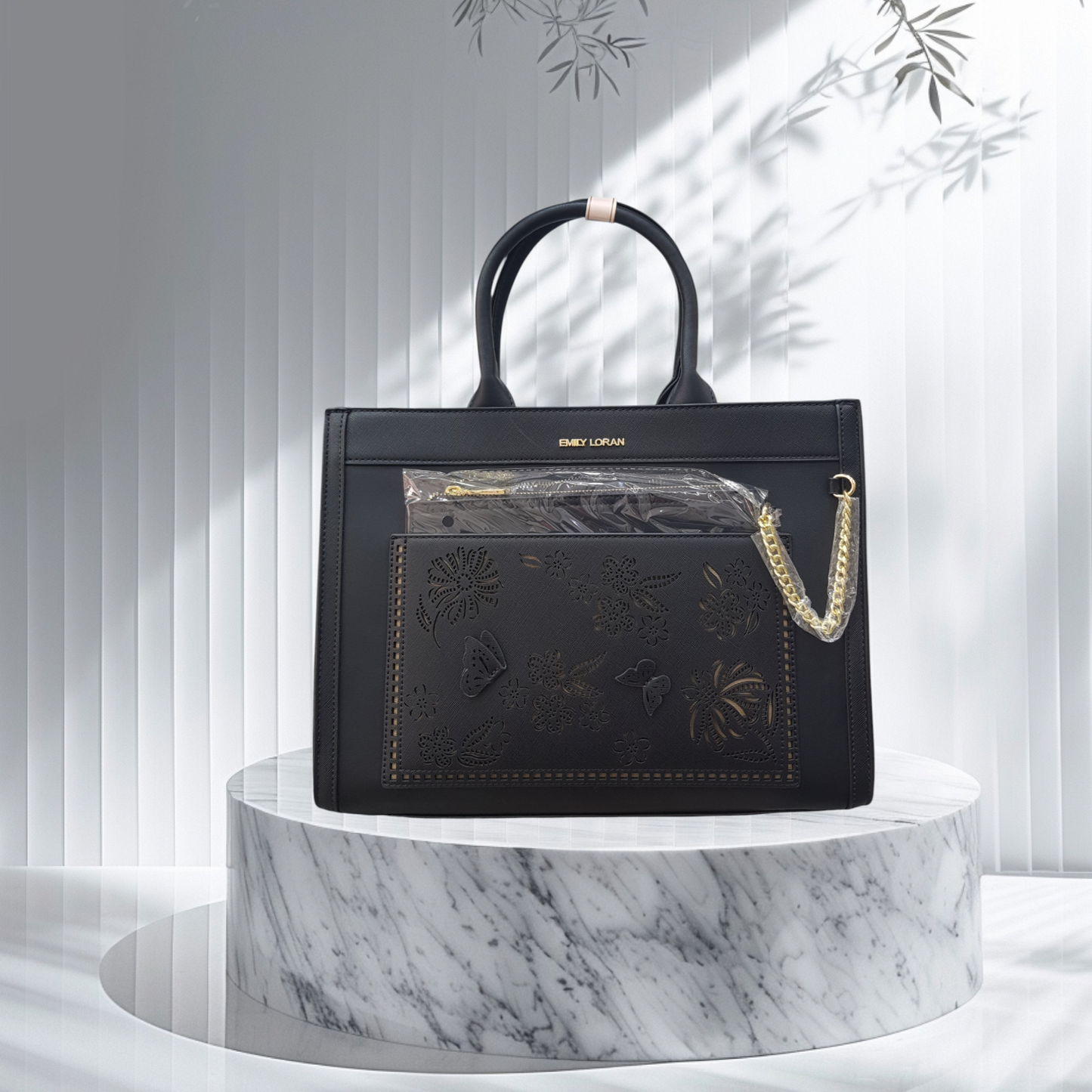 Emily Loran Laser Tote