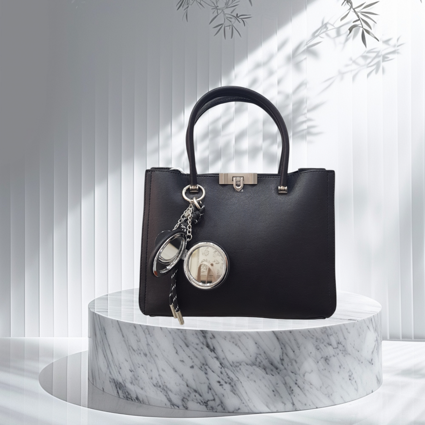 Parfois Tote Bag with Charms