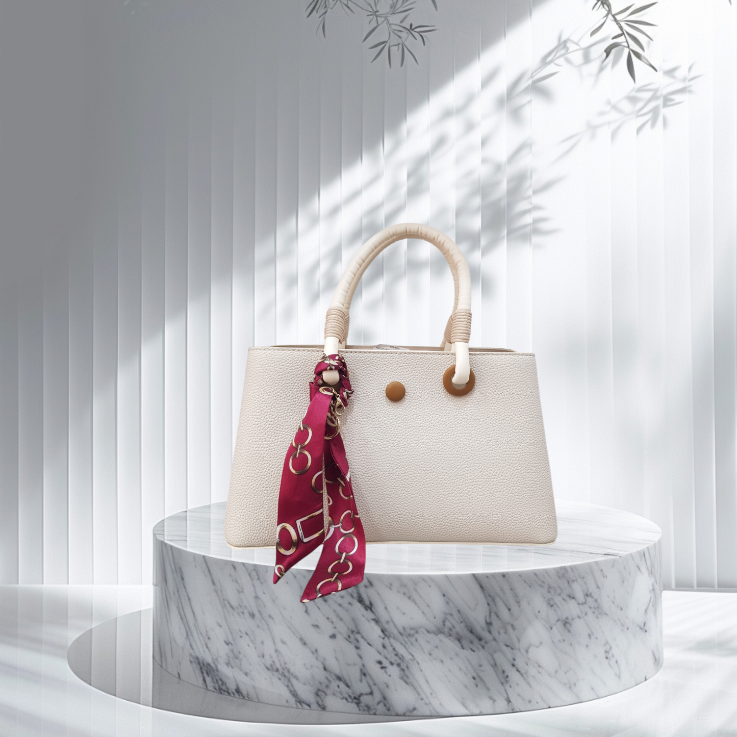 Parfois Tote Bag with Scarf Detail