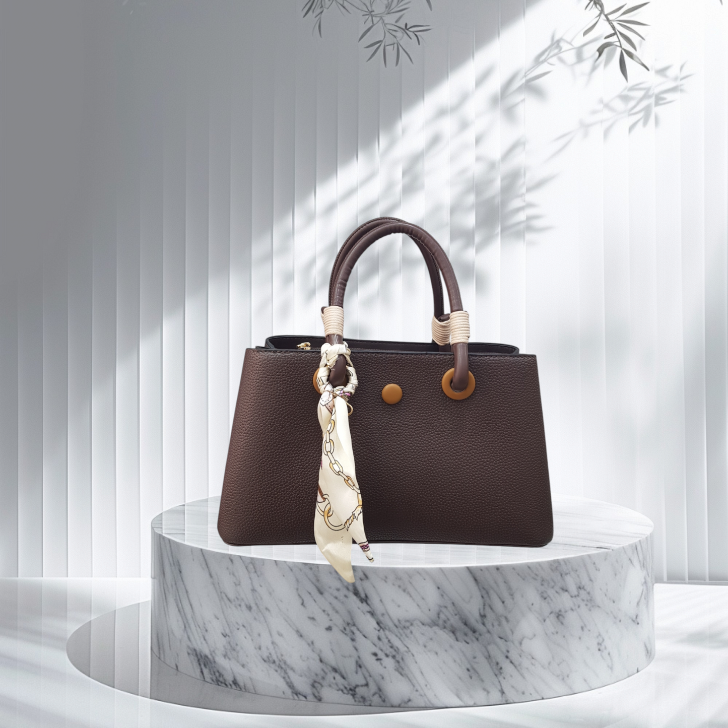 Parfois Tote Bag with Scarf Detail