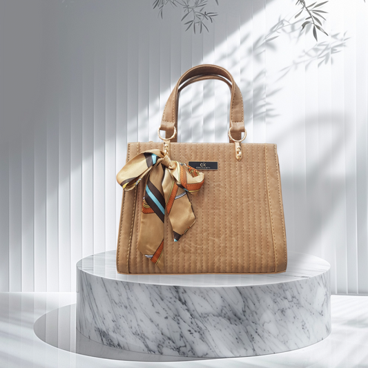 Charles & Keith Tote Bag with Scarf Detail