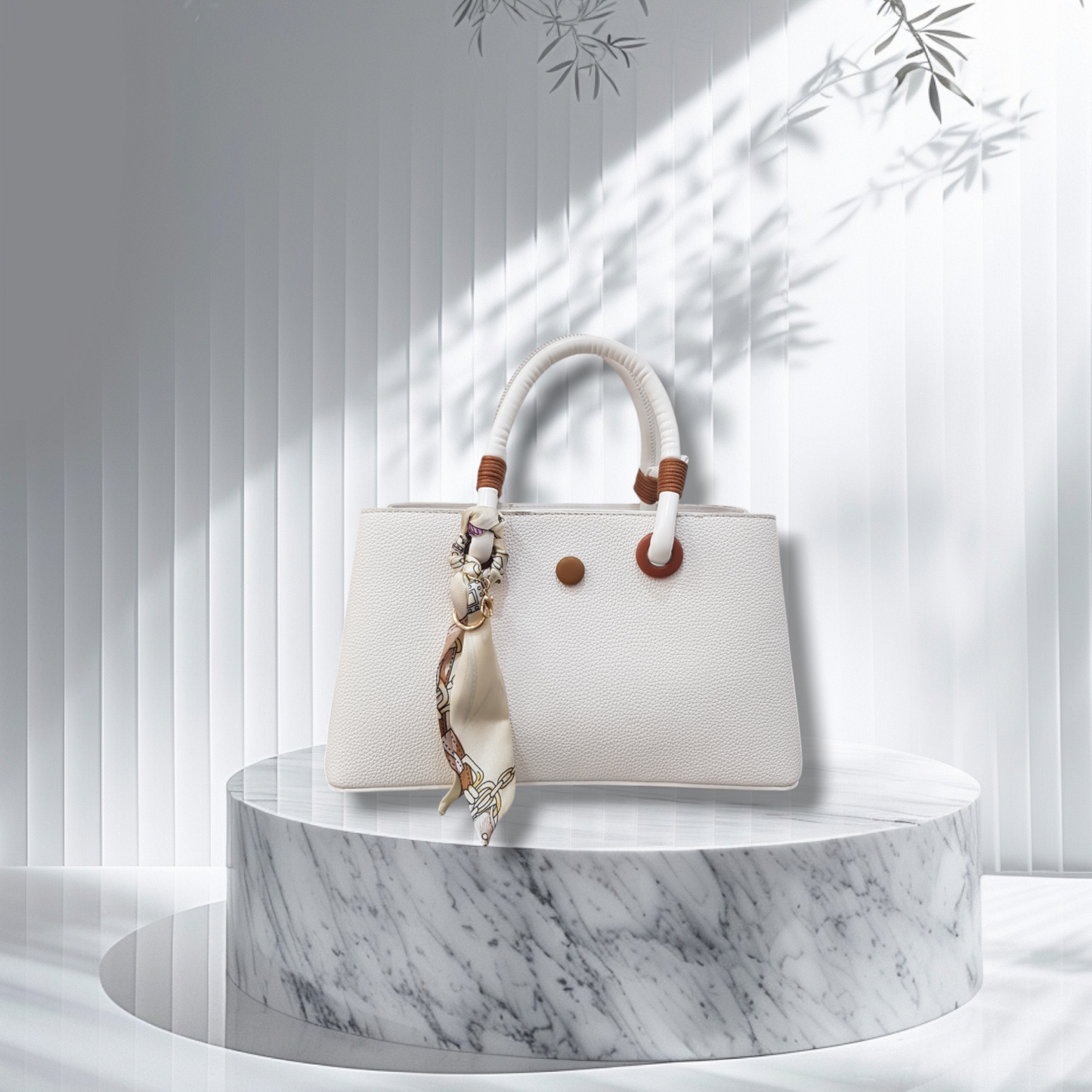 Parfois Tote Bag with Scarf Detail